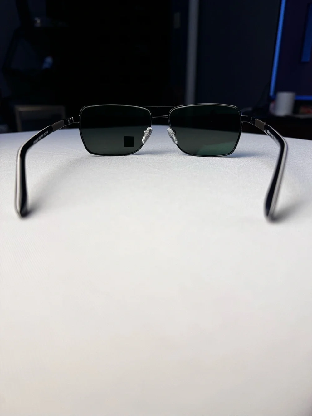 NEW! REVO RE 1244 00 sg50 Ray Polarized Glass Discontinued black/white frames